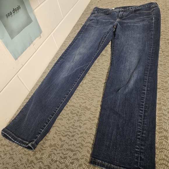 Gap 1969 Jeans Womens 6 Wash Blue Denim Sexy Boyfriend 28x29 - Picture 3 of 8
